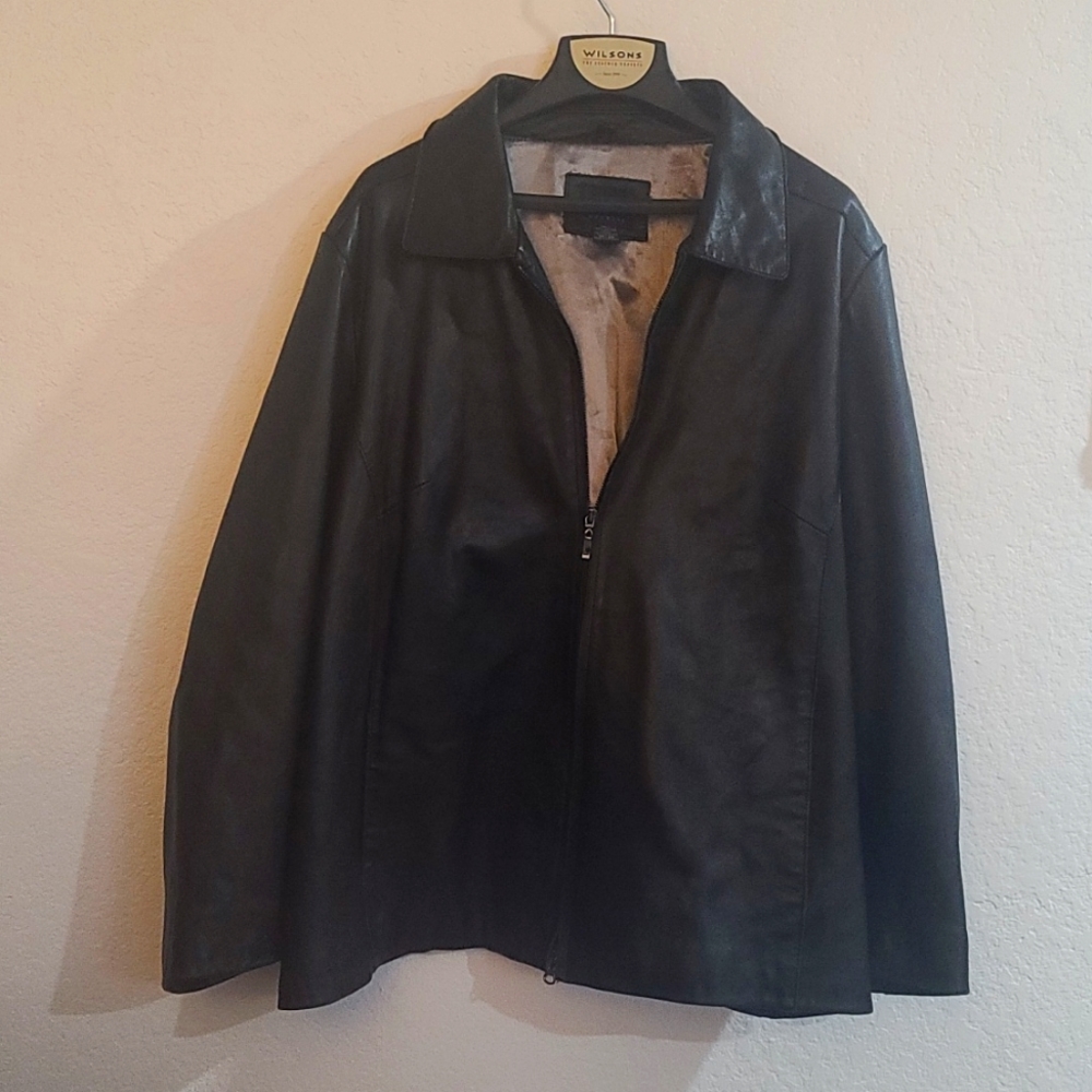 Leather jacket